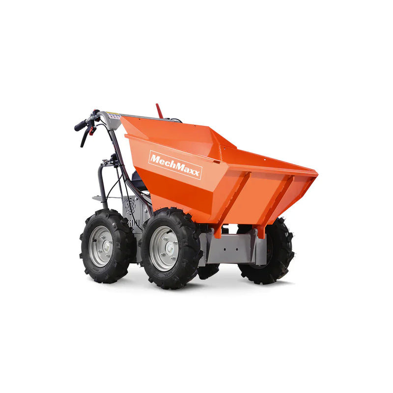 660lbs Capacity 7HP Gas Powered Wheelbarrow  Cart T30 3F+1R Gearbox