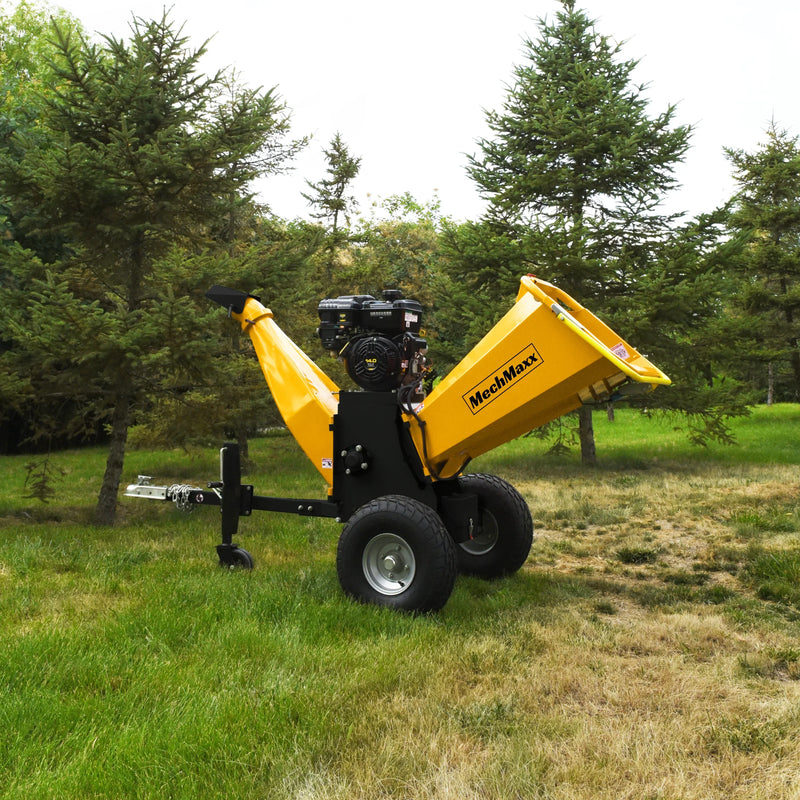 6 inch E-start B&S VANGUARD 408cc  14hp Gasoline Engine Powered Drum Wood Chipper; Model P4206