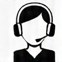 Icône de support client
